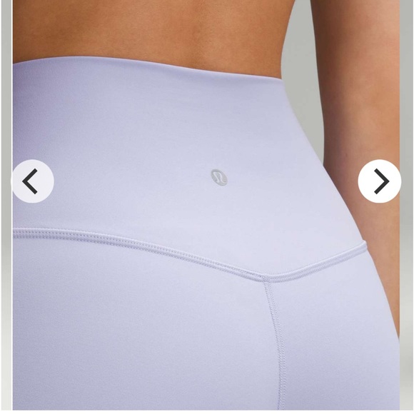 $98 Lululemon Align High-RisePant 28" Lilac Smoke - Picture 5 of 11